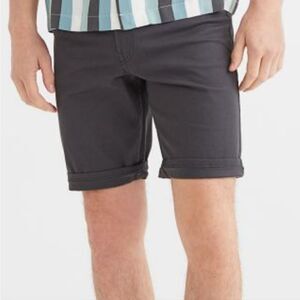 H&M solid gray shorts new